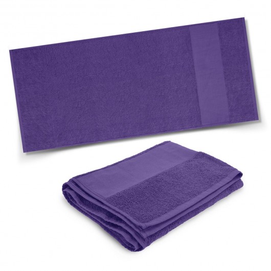 Purple Compact Terry Towels